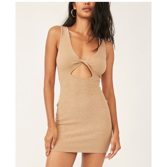 Free People Dresses & Skirts - COPY - FREE PEOPLE Islander Mini Dress / Sand Heather